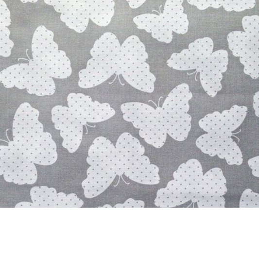 Tissu Coton Motif Papillons