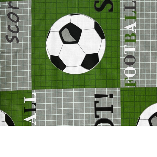 Tissu Coton Motif Football