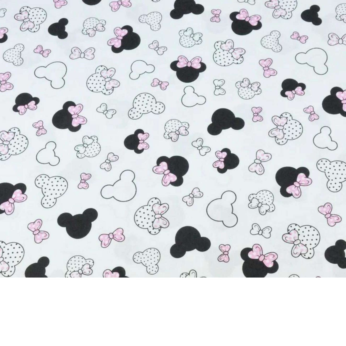 Tissu Coton Motif Souris