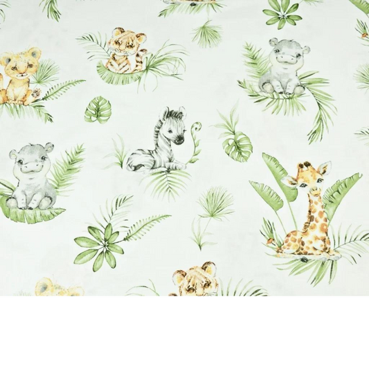 Tissu Coton Motif Animaux