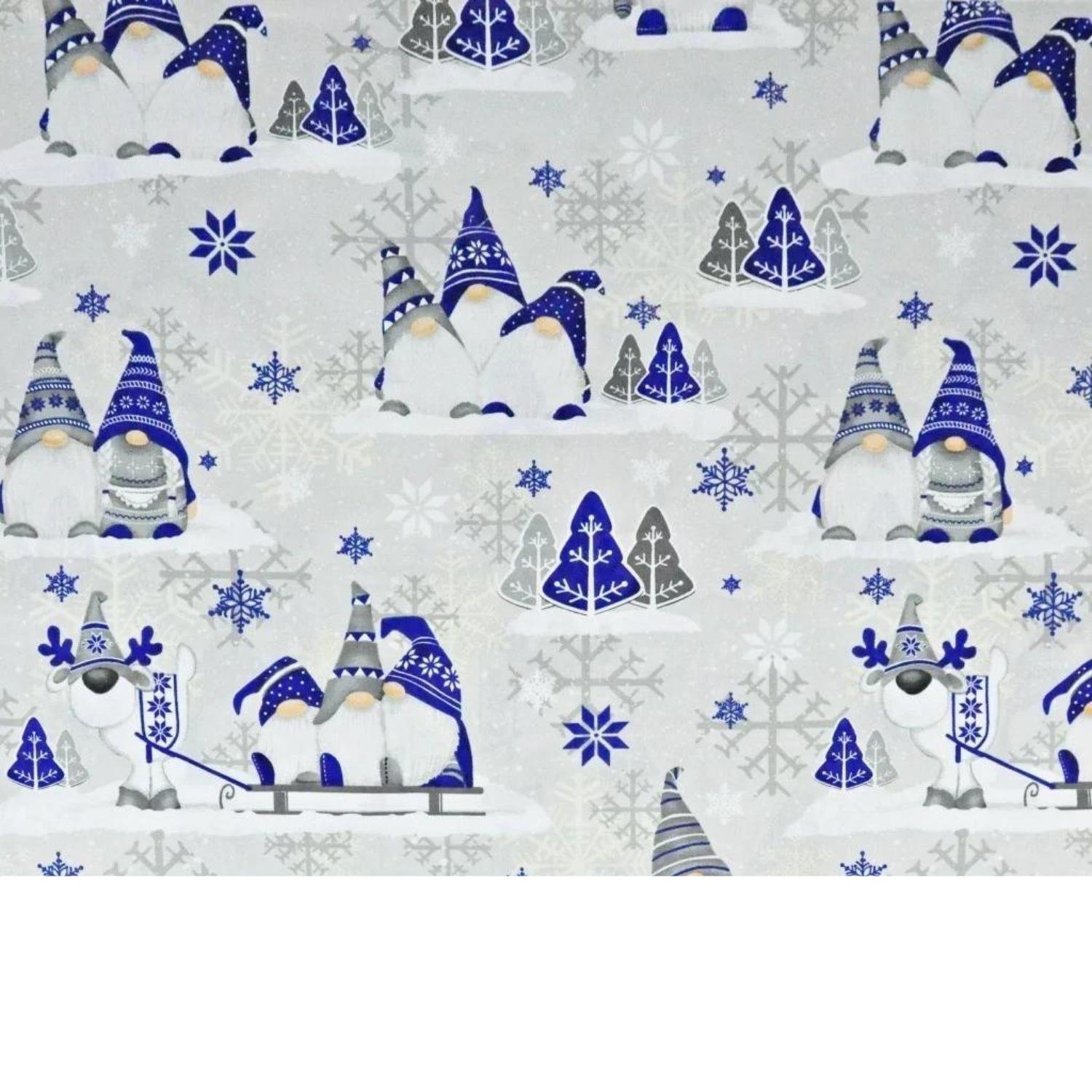 Tissu Coton Motif Noël