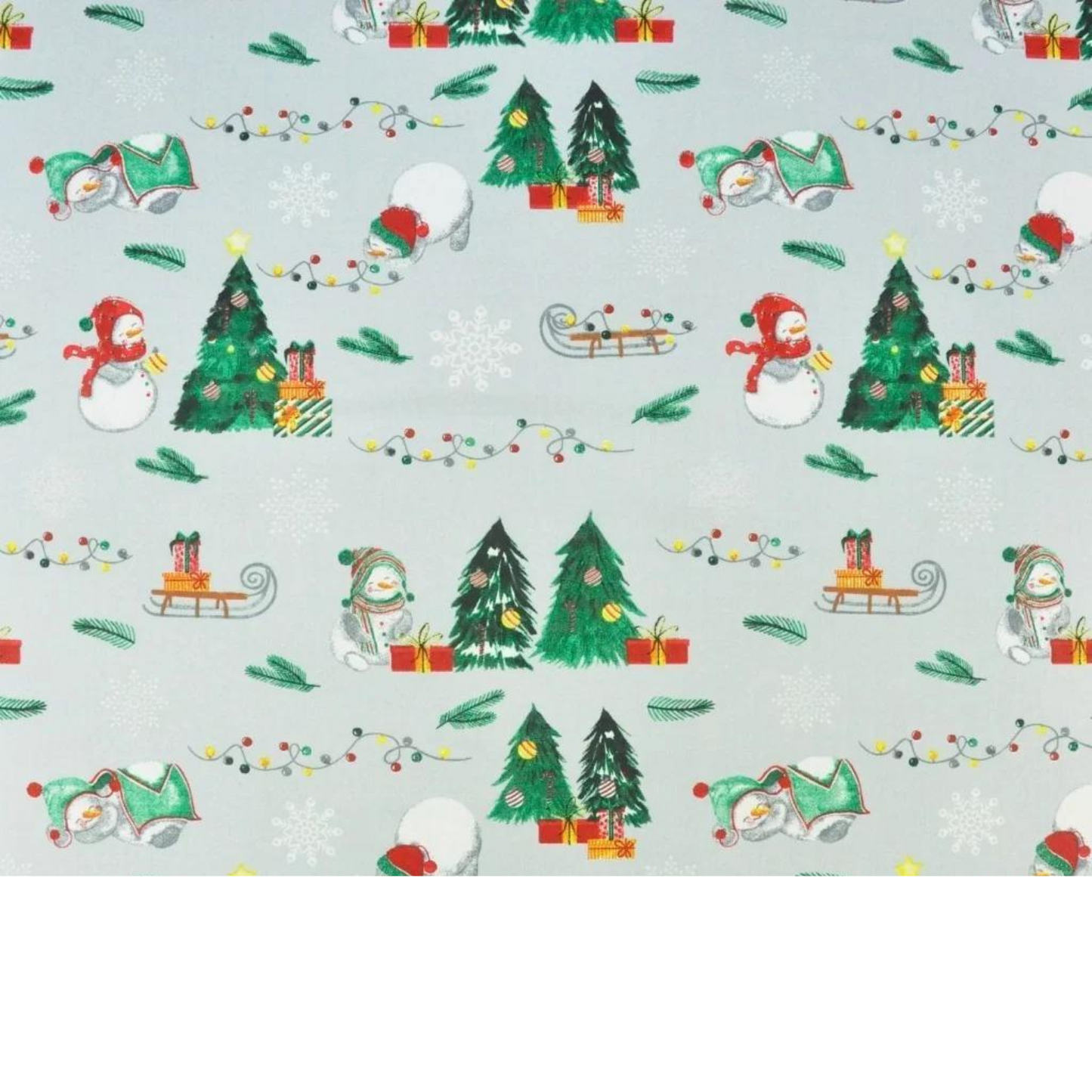 Tissu Coton Motif Noël