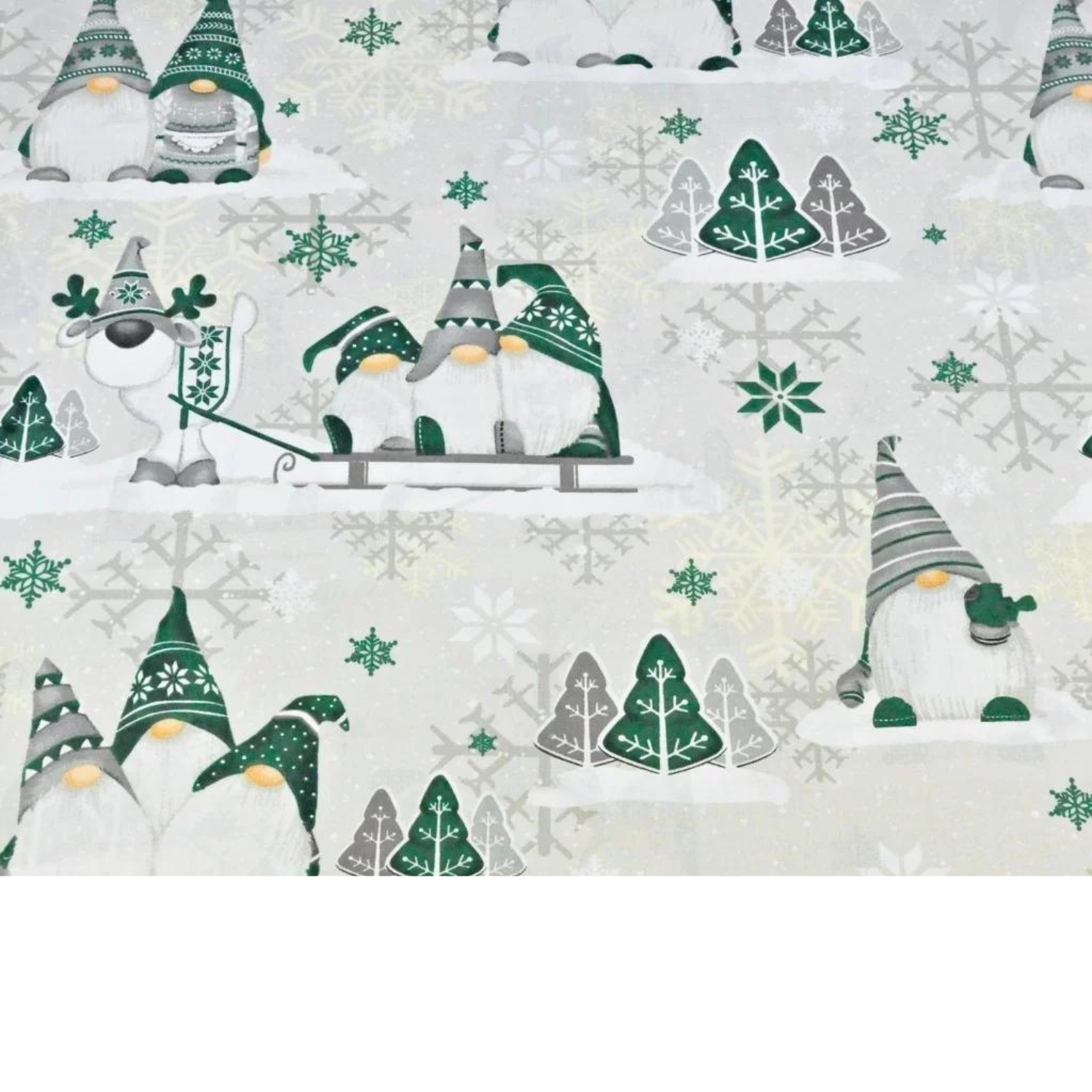 Tissu Coton Motif Noël