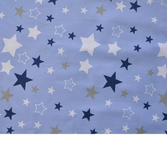 Tissu Coton Motif Étoiles